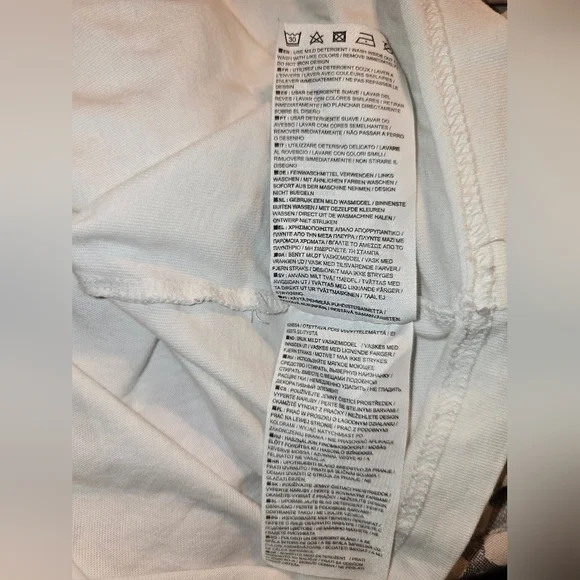 Nike Camo Logo Tee – White – Size L – Made in Turkey - Picture 8 of 9